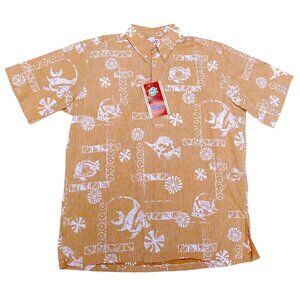 Alfred Shaheen x Reyn Spooner Hawaiian Shirt NWT Medium
